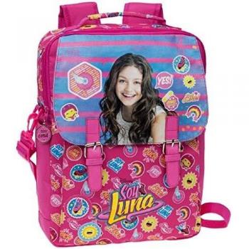 Mochila Escolar Yo Soy Luna, Color Rosa, 10.47 litros