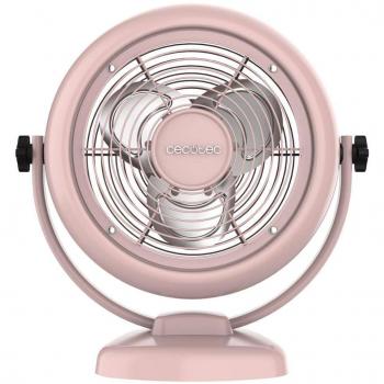 Ventilatore Da Tavolo Cecotec EnergySilence 800 RetroDesk Rosso Pallido