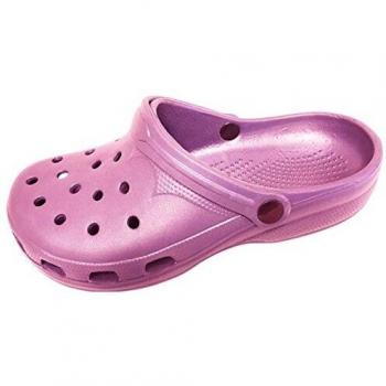 Zoccoli Comodi da Donna con Cinturino, Rosa, Taglia 37-38