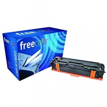 Freecolor CB540A für HP Color LaserJet CP1215, Premium Tonerkartusche, wiederaufbereitet, 2.200 Seiten, 5 Prozent Deckung, SCHWARZ