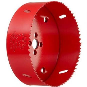 Corona perforadora hss-bimetal con dentado variable (ø 121 mm)