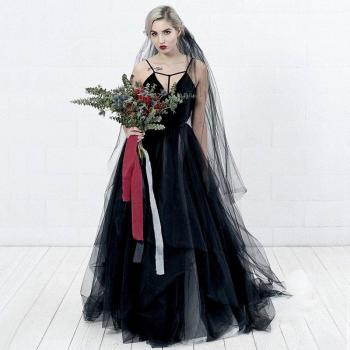 Black Bridal Veil 1.5/2/3/4/5/6/8/10M x 1.5M Lace Accessory
