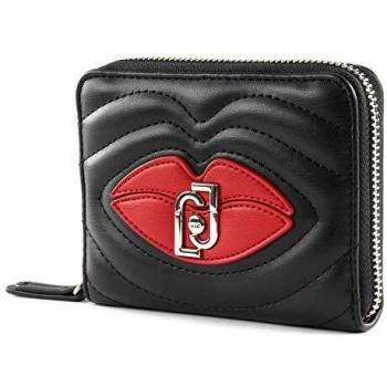 Liu Jo Creativa Zip Around M Nero/Bouche – modische schwarze Outdoorjacke