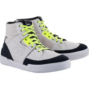 Alpinestars Akio Herren Motorradschuhe Grau-Grün 43 44