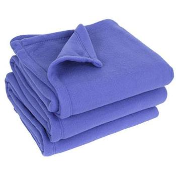 Couverture Luxe Teddy Violet 350 g/m²