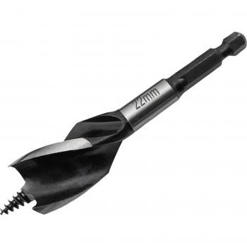 Faithfull Tri-point Speed Auger Bit Stubby