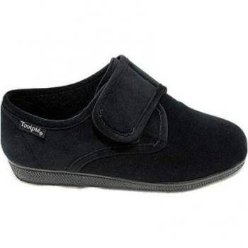Blandipie Zapato Negro con Cierre Velcro Talla 40 – Ligero y Flexible