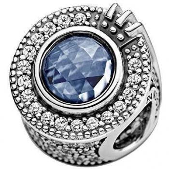 Pandora. Moments. Charm en plata de ley Corona Azul Reluciente 799058C01