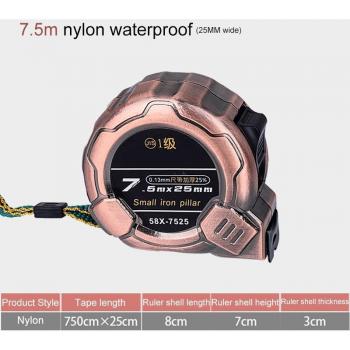 Portable Multi-Function Thick Nylon Steel Tape Measure 10m