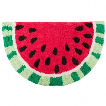 Wassermelonen‑Bettvorleger – 57 x 37 cm, luxuriös weich