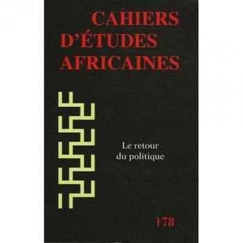 Cahiers d'études africaines 178