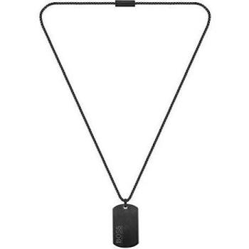 Chaîne en acier inoxydable noire unisex