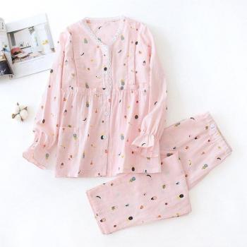 Fdfklak Cotton Maternity Nightwear