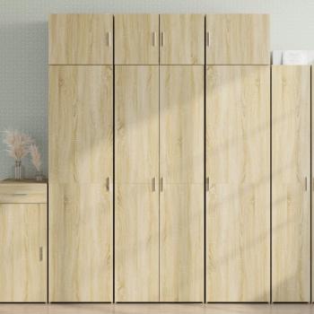 Armadietto in Legno Multistrato 70x42,5x225 cm