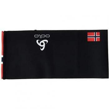 Odlo Black Competition Headband with Norwegian Flag
