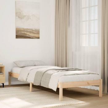 Cama de pino 80x220 cm sin colchón