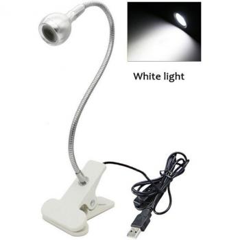 3W Clip-On Bedside Lamp