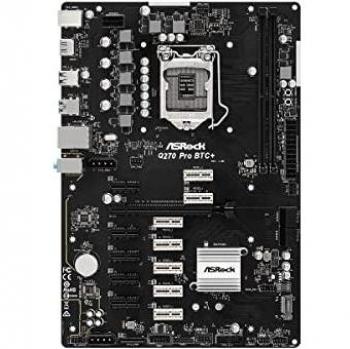 Asrock q270 pro btc+ intel® q270 lga 1151 (socket h4) atx