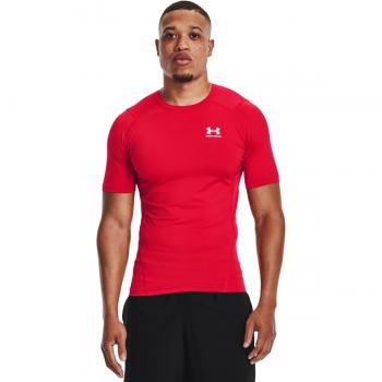 Under Armour HeatGear Armour Kompressionsshirt Herren M rot
