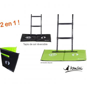 Tapis de Sol Universel Kangui Réversible Noir ou Vert
