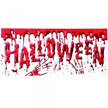 Banderín Halloween sangre 61 x 152 cm
