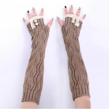 Women's Long Fingerless Gloves