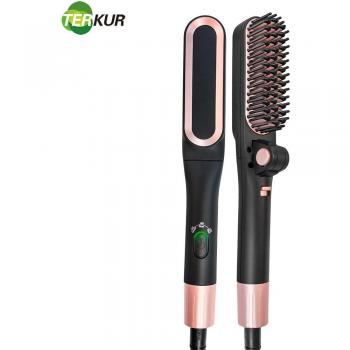 Brosse chauffante pliable avec 3 niveaux de chaleur