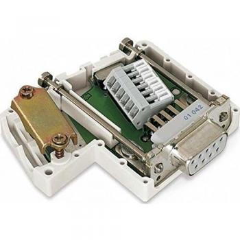 Wago 750-963 D-Sub gris fil connecteur IP20