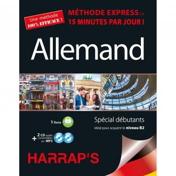 Harrap's Méthode Express Allemand 2CD+livre