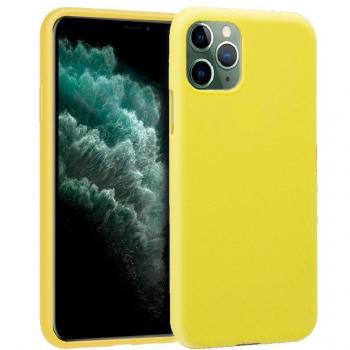 Funda Amarilla de Silicona para iPhone 11 Pro Max