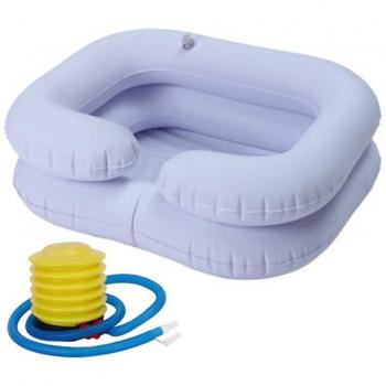 Lavabo inflable para cuidado personal de discapacitados
