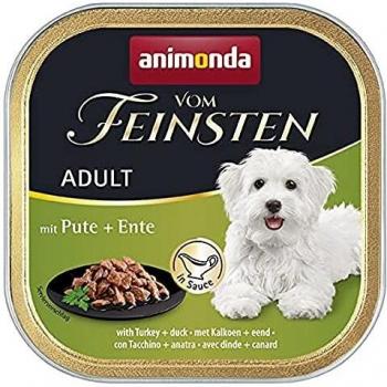 Animonda Vom Feinsten Adult in Sauce, 150g Schale Hundenassfutter