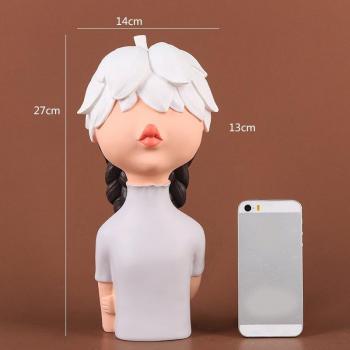 Escultura Moderna de Resina para Dormitorio de Niñas