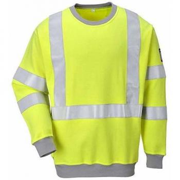 Sudadera Portwest FR72 con Alta Visibilidad, Ignífuga y Antiestática