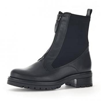 Black Gabor Sasha Female Biker Boot – Size 6