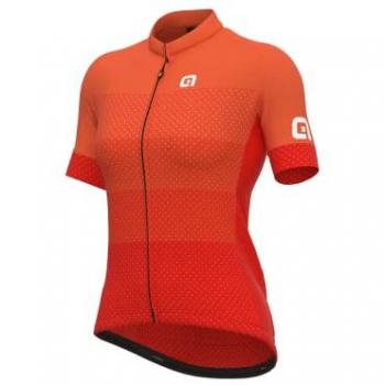 Alé Solid Level Damen Sporttrikot korallenrot