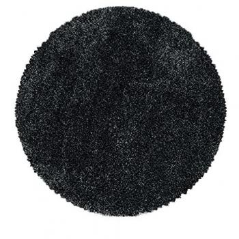 Ayyildiz Teppich FLUFFY anthrazit, Durchmesser ca. 200 cm