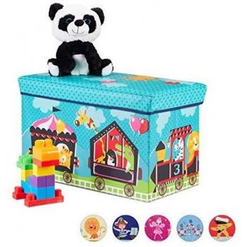 Sgabello Salvaspazio Circo Turchese