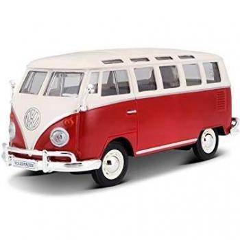 VW T1 Samba 1:25 – Mini voiture rouge – Maisto