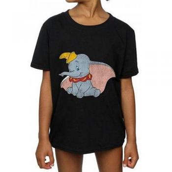 Dumbo White Cotton Tee for Girls 12-13 Years