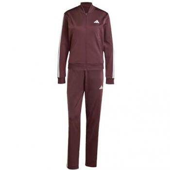 Adidas Jogginganzug Essentials 3‑Stripes JD2683 Braun Regular Fit – Damen, XL