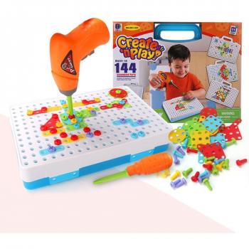 Kids Screw and Drill Toy Set