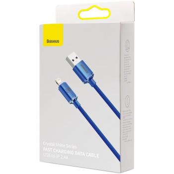 Baseus CAJY000003 Cable USB a Lightning 2.4A 1.2m Azul