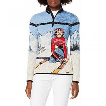 Nero-Azzurro Damen-Strickjacke CMP – 44 cm (Größe 44)