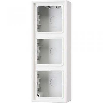 Jung Aufputz-Kappe 3-fach LS 583 ASW