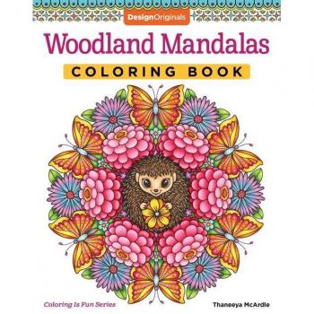 Woodland Mandalas Coloring Book