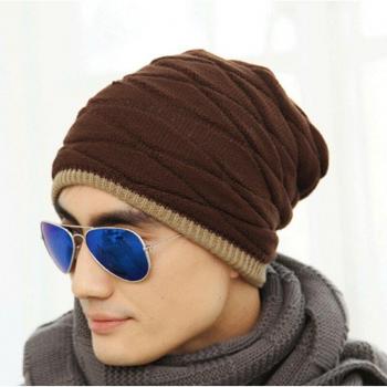 Thicker Knitted Beanie for Men