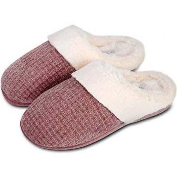 Warm & Fluffy Bedroom Mule Slippers