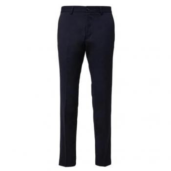 S.Oliver Black Label Pantaloni a Piega Anteriore Navy