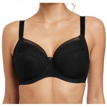 Black Fantasie Fusion Full Cup Bra for Women, size 40ff